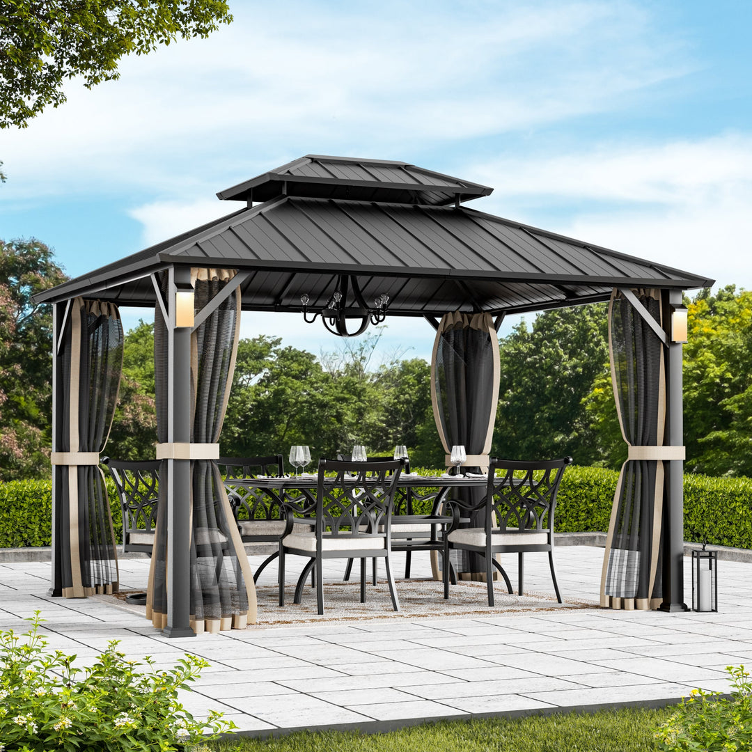 Galvanized Steel vs Aluminum Gazebo: Which Is Best for Your Backyard?